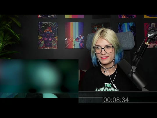 Kung Fu Panda 3 with Blue Reaction