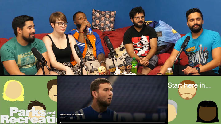 [Premium access] Parks and Recreation - 6x8 Fluoride - Group Reaction