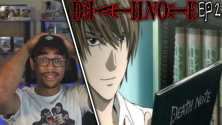 Death Note: Season 1 Episode 2 Reaction! - Confrontation