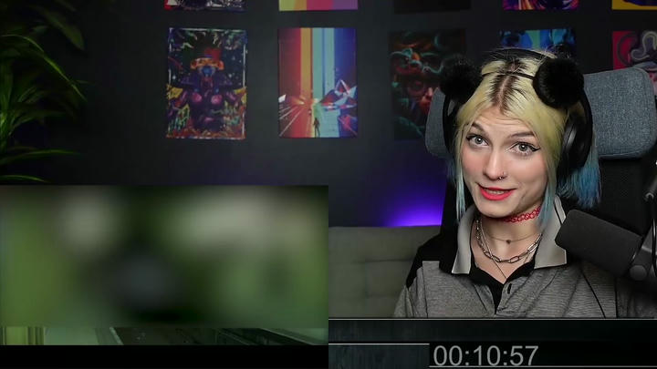 The Matrix Revolutions with Blue Reaction