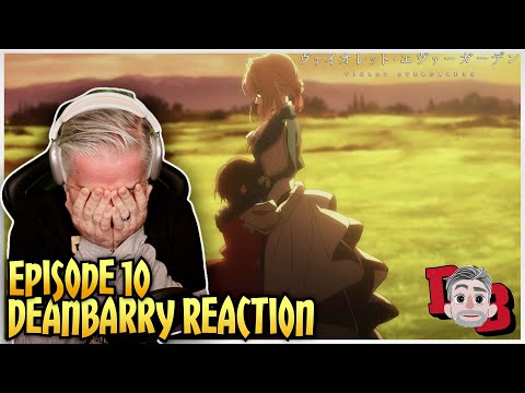 Violet Evergarden - S01/E10 "Loved Ones Will Always Watch Over You" REACTION