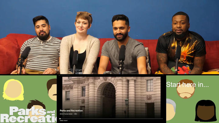 [Premium access] Parks and Recreation - 6x12 Farmers Market - Group Reaction + Uncut