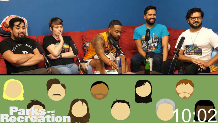 [Premium Access + Uncut] Parks and Recreation - 6x15 The Wall - Group Reaction