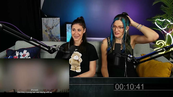Forrest Gump with Michelle and Lia Reaction