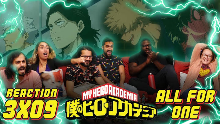 My Hero Academia - 3x9 All For One - Group Reaction