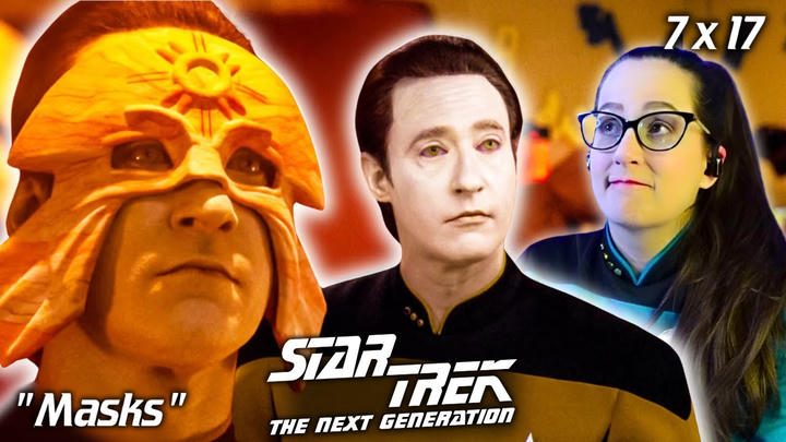🖖Star Trek: The Next Generation 7x17 Masks FIRST TIME WATCHING Reaction