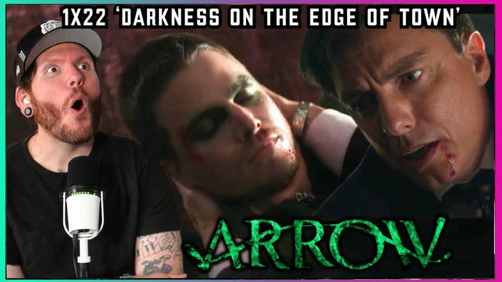 First time watching ARROW Reaction 1x22 'Darkness on the Edge of Town'