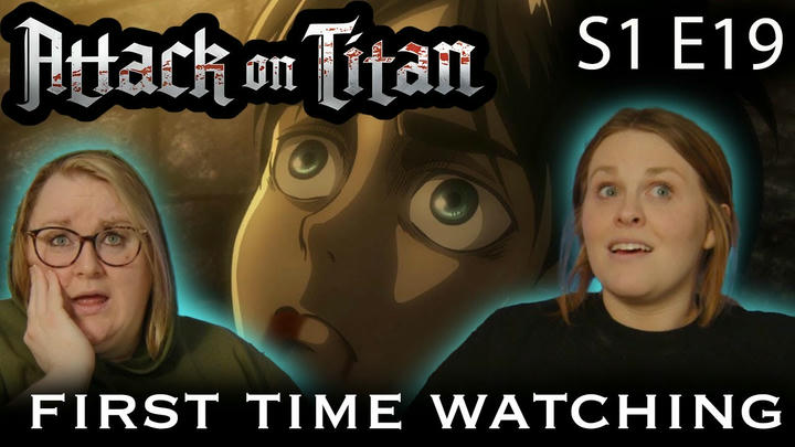 Attack On Titan DUB | S1 E19 |"Bite" | FIRST TIME REACTION