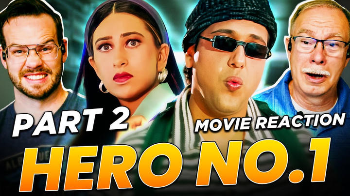 Hero No. 1 (1997) Movie Reaction 2/3 | Govinda | Karisma Kapoor | Kedar Khan | Paresh Rawal