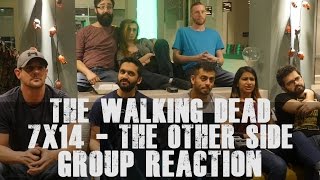 The Walking Dead - 7x14 The Other Side - Group Reaction