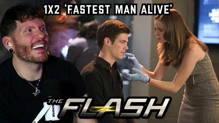 First time watching THE FLASH Reaction 1x2 'Fastest Man Alive'