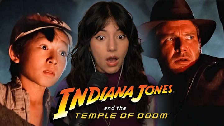 emme reacts - Indiana Jones and the Temple of Doom (1984)