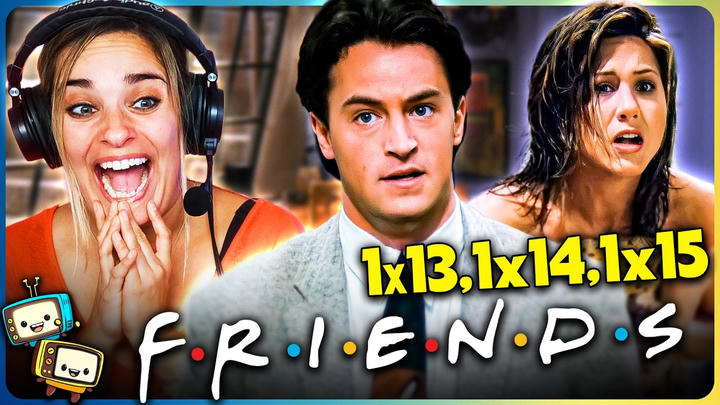 FRIENDS (1994) Season 1 Episodes 1x13 1x14, and 1x15 Reaction! | First Time Watch!