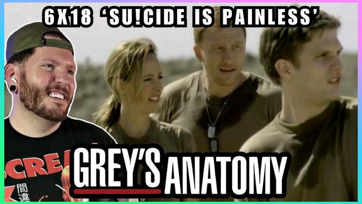 Tough choices in this one! | First time watching Grey's Anatomy REACTION 6x18 'Su!cide is Painless'