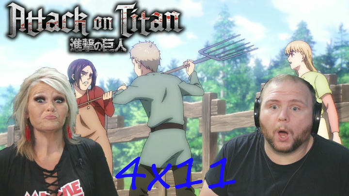 ATTACK ON TITAN 4x11 REACTION | Deceiver