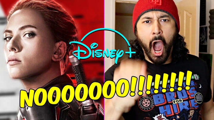 BLACK WIDOW DISNEY PLUS ANNOUNCEMENT - REACTION!
