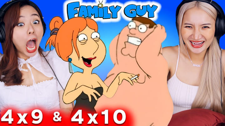 Asian Girls React | Family Guy Season 4 | Ep 9 & 10 (Family Guy Reaction)