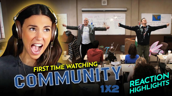 Coby le encanta COMMUNITY 1x2 "Spanish 101" (2009) TV Show Reaction FIRST TIME WATCHING