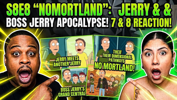 IT JUST GETS WORSE! RICK AND MORTY SEASON 8 EPISODES 7&8 | FIRST TIME WATCHING