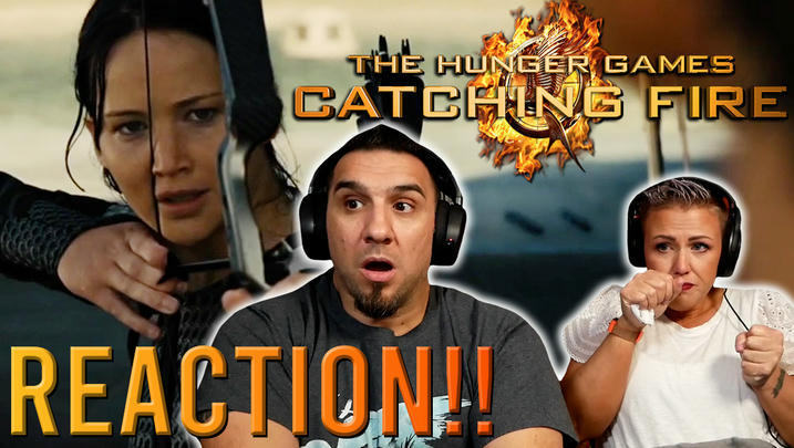 The Hunger Games Catching Fire REACTION!! (full watch along)
