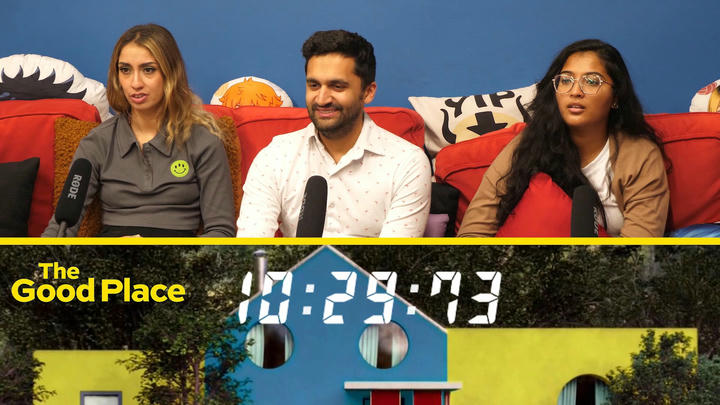 [Premium Access + Uncut] The Good Place - 3x8 The Worst Possible Use of Free Will - Group Reaction