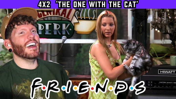 FIRST TIME WATCHING Friends REACTION 4x2 'The One with the Cat'