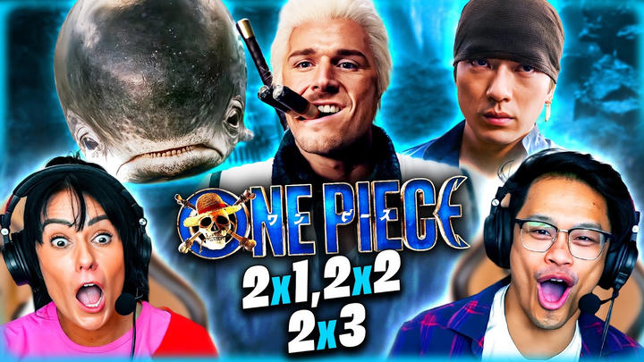 ONE PIECE (LIVE ACTION) S2 EPS 1-3 REACTION! – SMOKER, MISS ALL SUNDAY, LABOON, & MORE! (Jon & Tara)