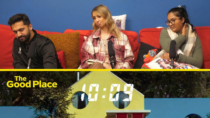 [Premium Access + Uncut] The Good Place - 4x6 - A Chip Driver Mystery - Group Reaction