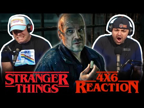 Stranger Things 4x6 FULL REACTION