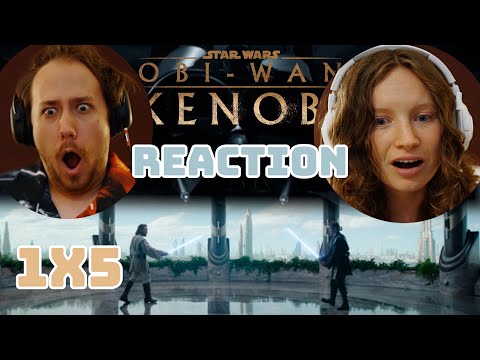 Obi Wan Kenobi Ep. 5 REACTION!!! COMPLETE INSANITY // Married Couple Reacts 1x5 | ANAKIN IS HERE