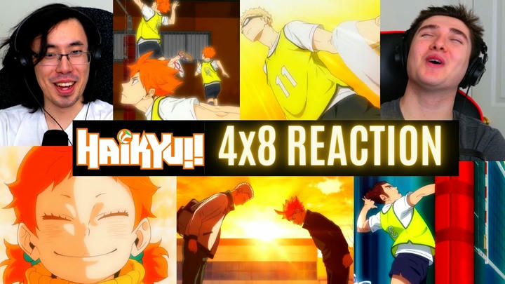 REACTING to *4x8 Haikyuu!!* THE PRACTICE ENDS!! (First Time Watching) Sports Anime