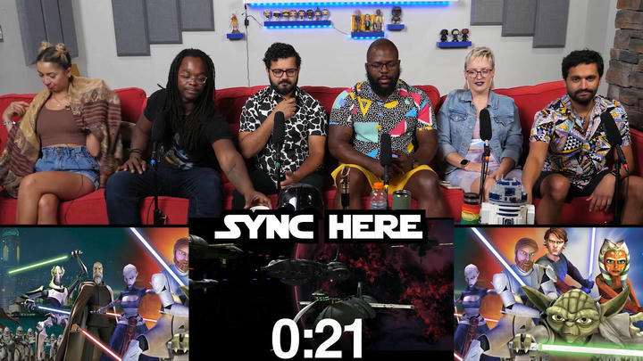 [Premium Access + Uncut] Star Wars Clone Wars - Episode 73 (4x6) Darkness on Umbara - Group Reaction