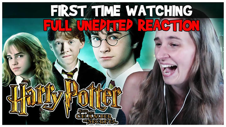 UNEDITED REACTION for Harry Potter and the Chamber of Secrets