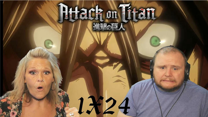 ATTACK ON TITAN 1x24 REACTION | Mercy: Assault on Stohess, Part 2