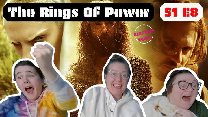 The Rings of Power | S1 E8 | REACTION!