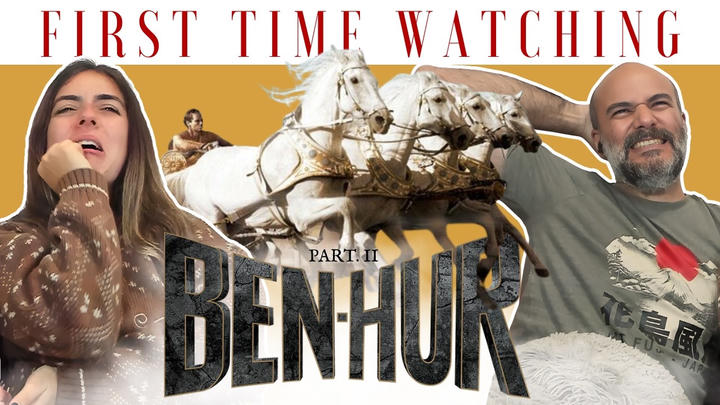 What a Brutal Race! 😬 European Couple first time watching * BEN-HUR * | Movie Reaction | PART 2