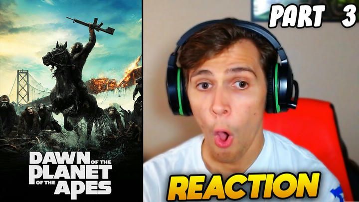 Dawn of the Planet of the Apes (2014) Movie REACTION!!! - Part 3 - (FIRST TIME WATCHING)