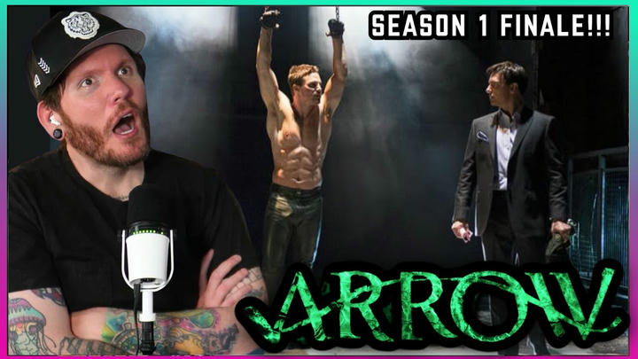 The EPIC season finale! | First time watching ARROW Reaction 1x23 'Sacrifice'