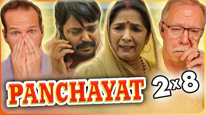 Panchayat 2x8 Finale Reaction Video | Jitendra Kumar | Raghubir Yadav | Chandan Roy | Nina Gupta