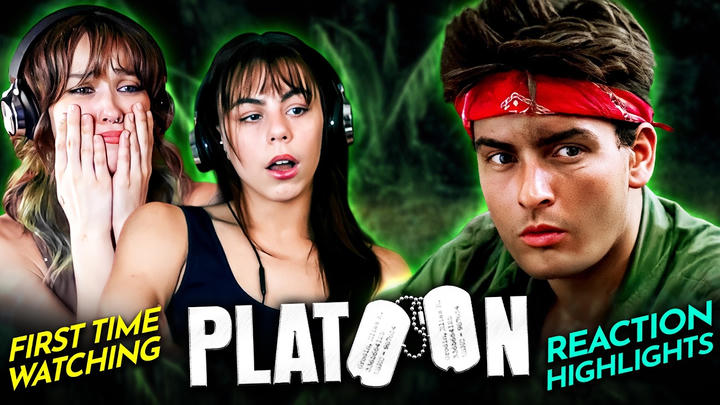 Nicki and Leia experience PTSD watching PLATOON (1986) Movie Reaction FIRST TIME WATCHING
