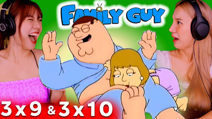 Asian Girls React | Family Guy Season 3 | Ep 9 & 10 (Family Guy Reaction)