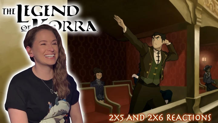 The Legend of Korra 2x5 & 2x6 Reaction | Peacekeepers | The Sting