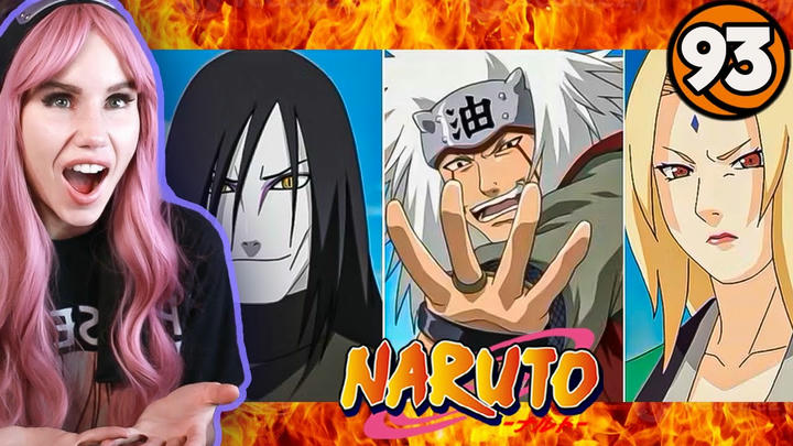 NARUTO MEETS THE 3 LEGENDARY SANNIN'S FACE 2 FACE?! | Naruto Ep. 93 Reaction