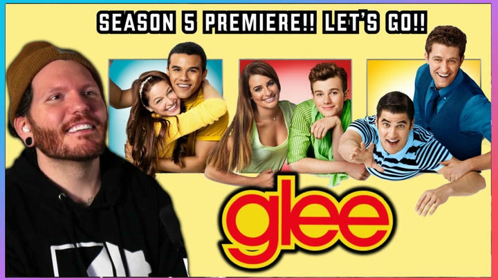 SEASON 5! | First time watching GLEE 5x1 'Love, Love, Love' REACTION