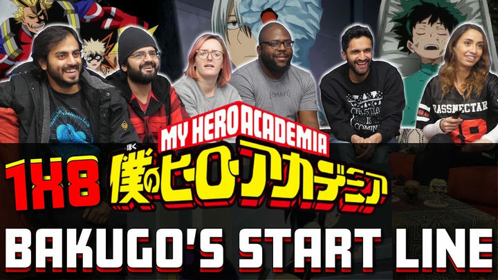 My Hero Academia - 1x8 Bakugo's Start Line - Group Reaction