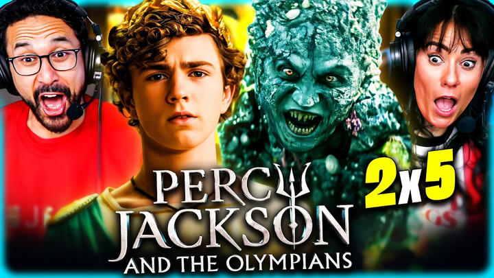 BEST EPISODE YET! PERCY JACKSON & THE OLYMPIANS Season 2 Episode 5 REACTION! Disney Plus