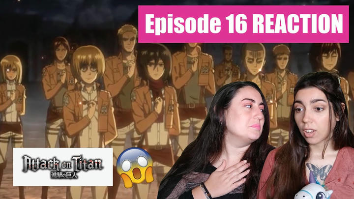 ATTACK ON TITAN Reaction 1x16 - "WHAT NEEDS TO BE DONE NOW: EVE OF THE COUNTERATTACK, PART 3"