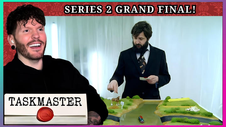 AMERICAN watches TASKMASTER for the first time! 2x4 'There's Strength in Arches' Reaction