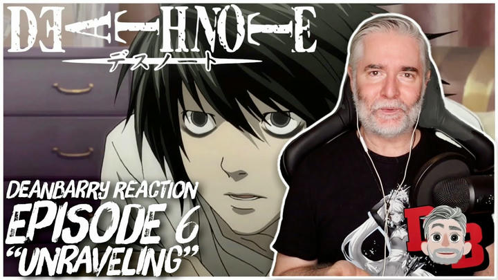 Death Note - Episode 6 "Unraveling" REACTION