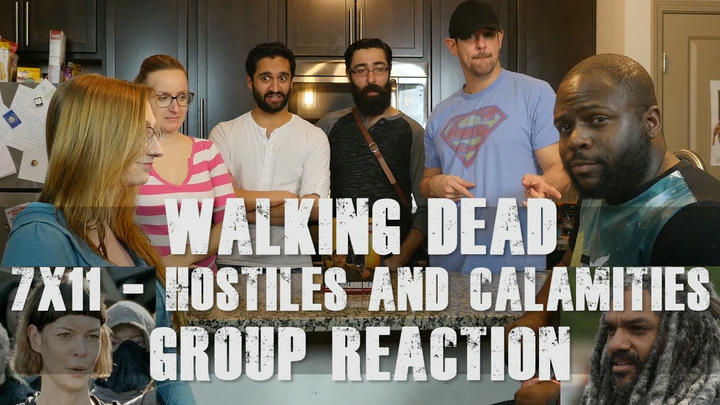 The Walking Dead - 7x11 Hostiles and Calamities - Group Reaction